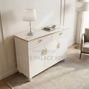Console; Decorative Console Table for Displaying Flowers and Lamps