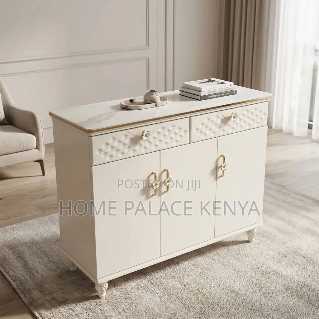 Console; Decorative Console Table for Displaying Flowers and Lamps
