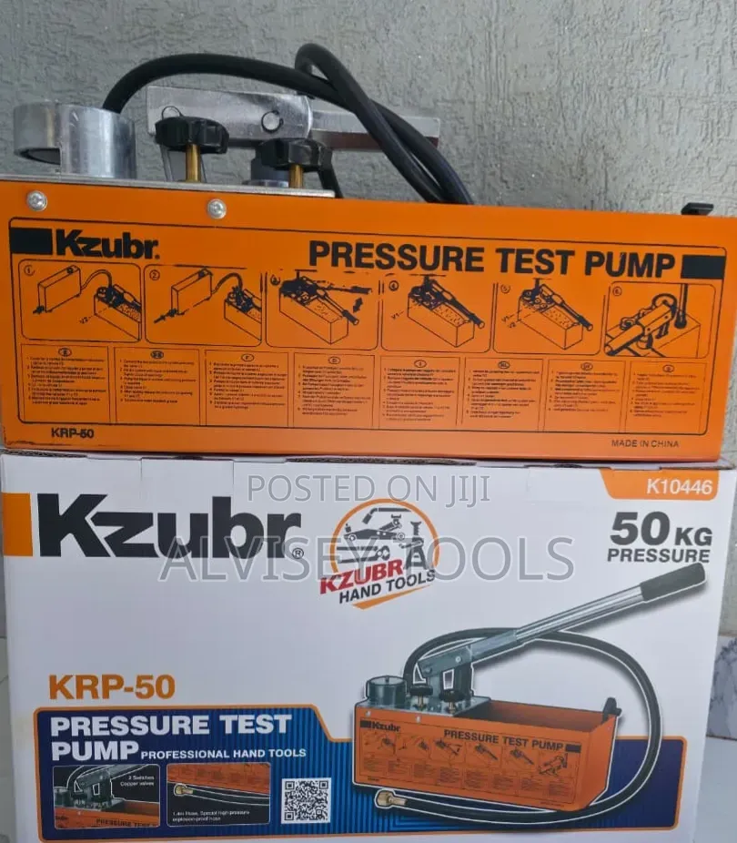 Kzubr Pressure Testing Pump/ Pressure Test Pump