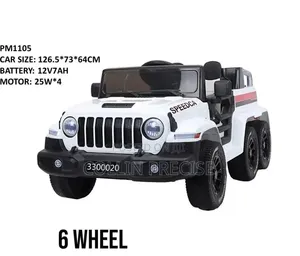 Electric Toy Car 6 Wheel