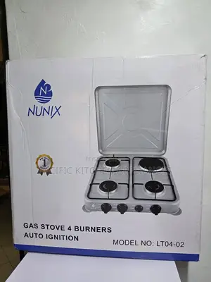 Nunix 3 Gas + 1 Electric Tabletop Cooker – Auto Ignition