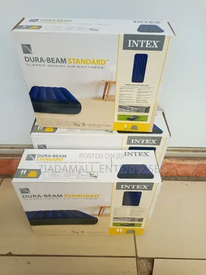 Intex Air Mattress 6 by 6 - Inflatable - Free Pump - New