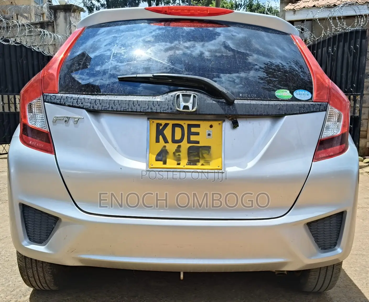 Honda Fit 2014 Silver