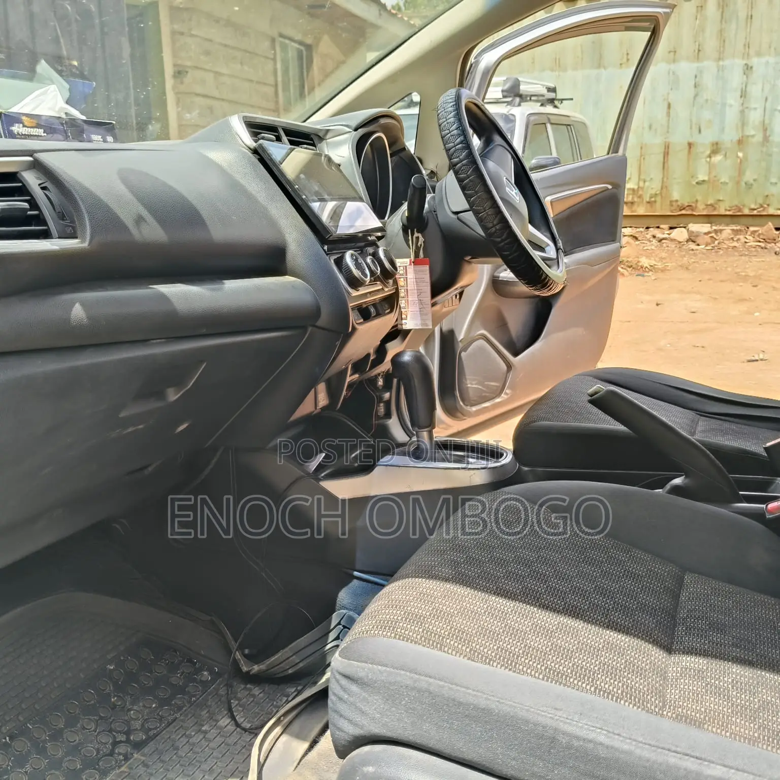 Honda Fit 2014 Silver