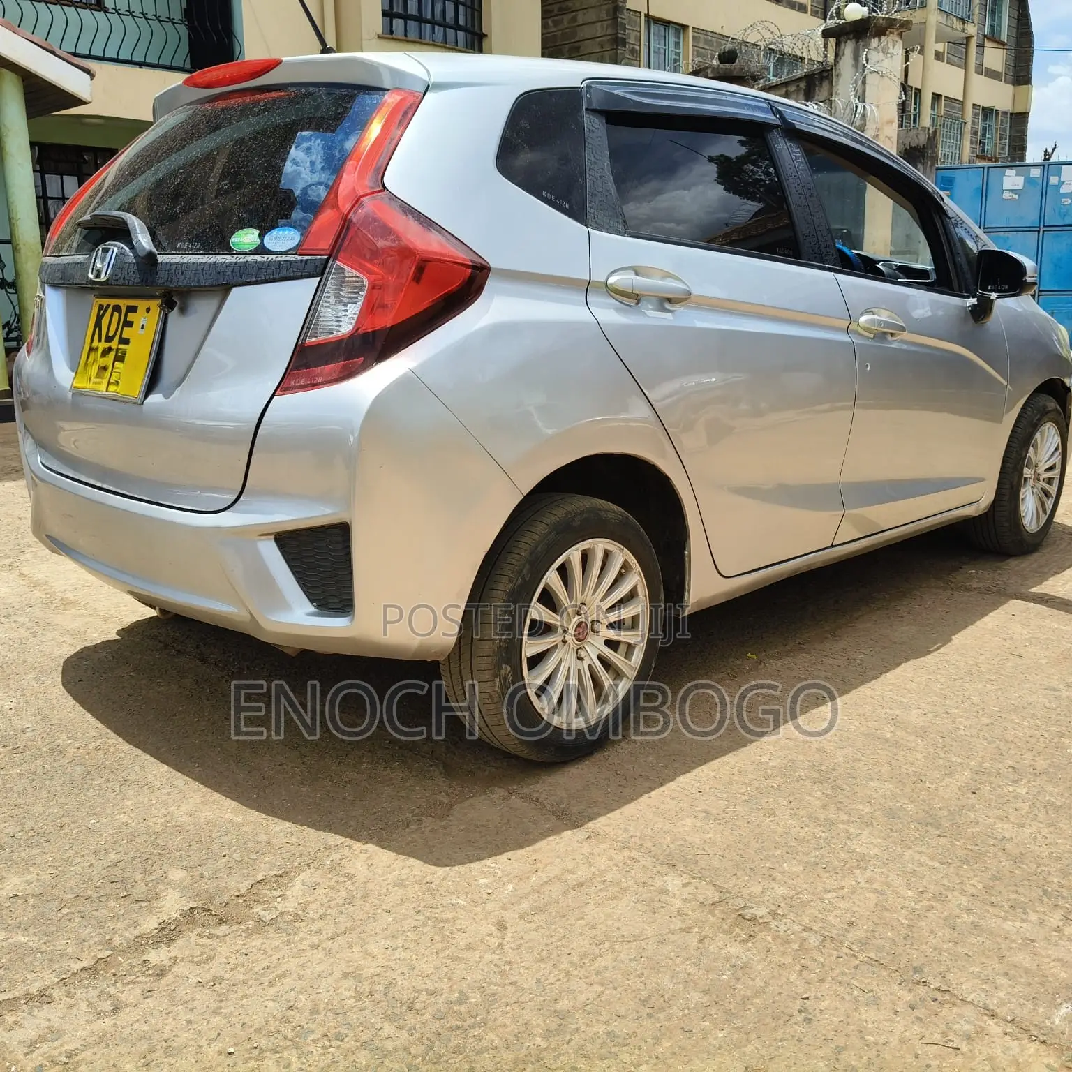 Honda Fit 2014 Silver