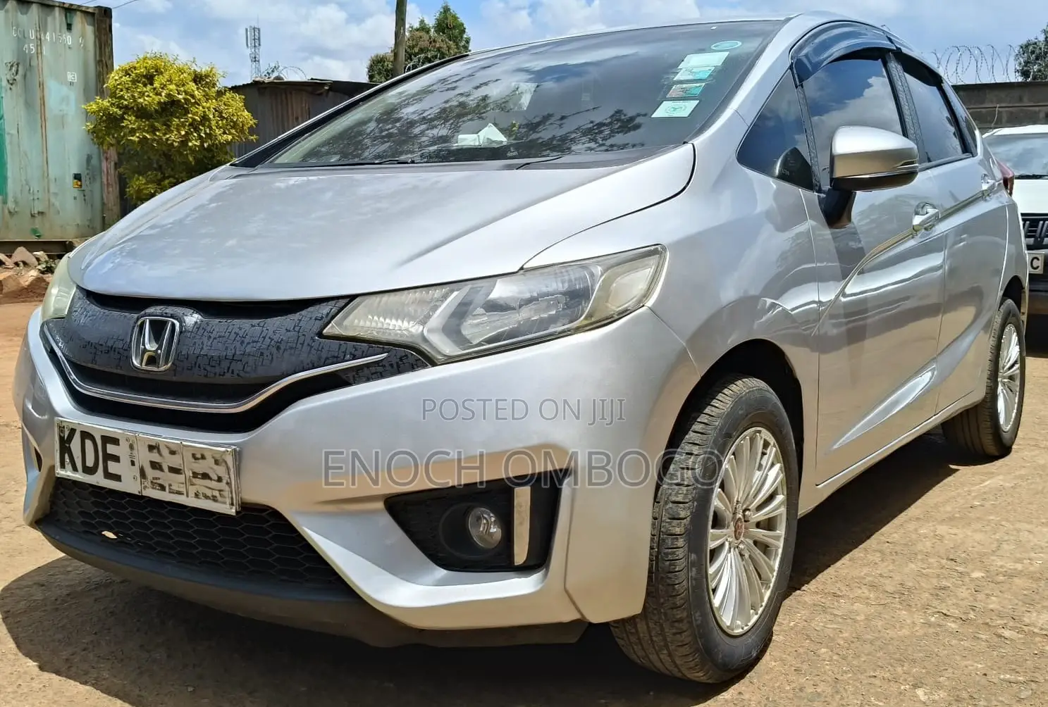 Honda Fit 2014 Silver