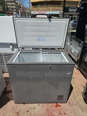 Hisense Deep Freezer ( Gray )
