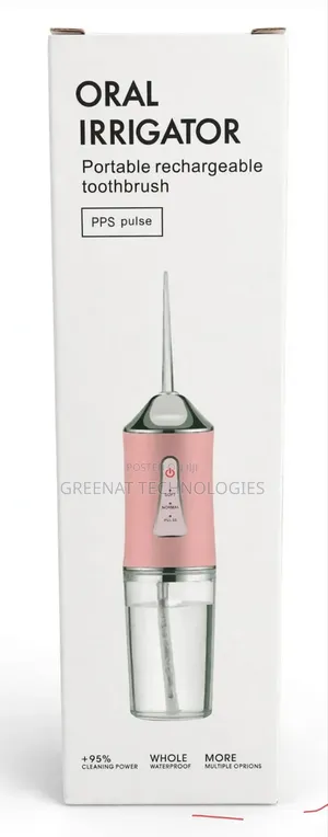 Oral Irrigator Water Flosser Rechargeable Teeth Cleaner Pulse 3 Modes