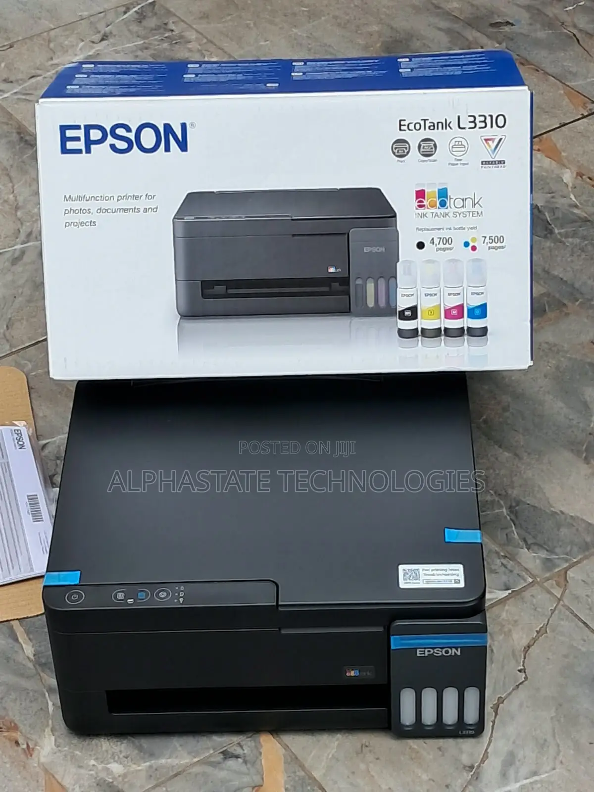 New Epson L3310 Colour Printer With Economical Ink Tank System