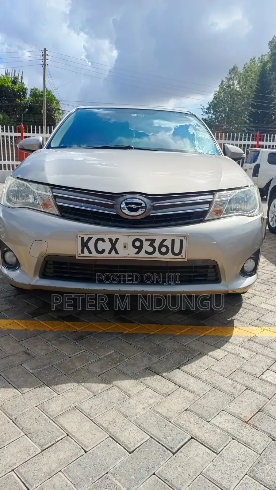 Toyota Axio 2012 Silver