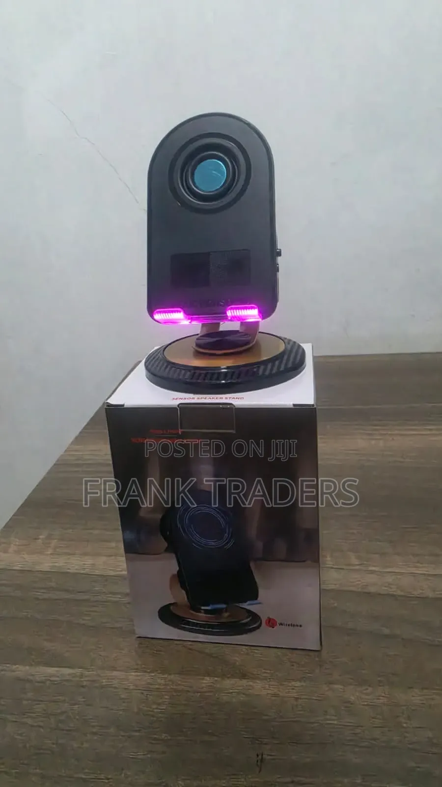 Phone Stand and Speaker Connected
