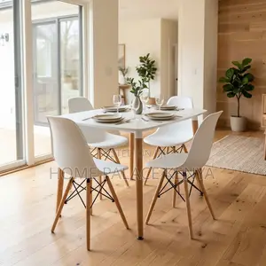 Dining Set; Wooden Dining Set of Four