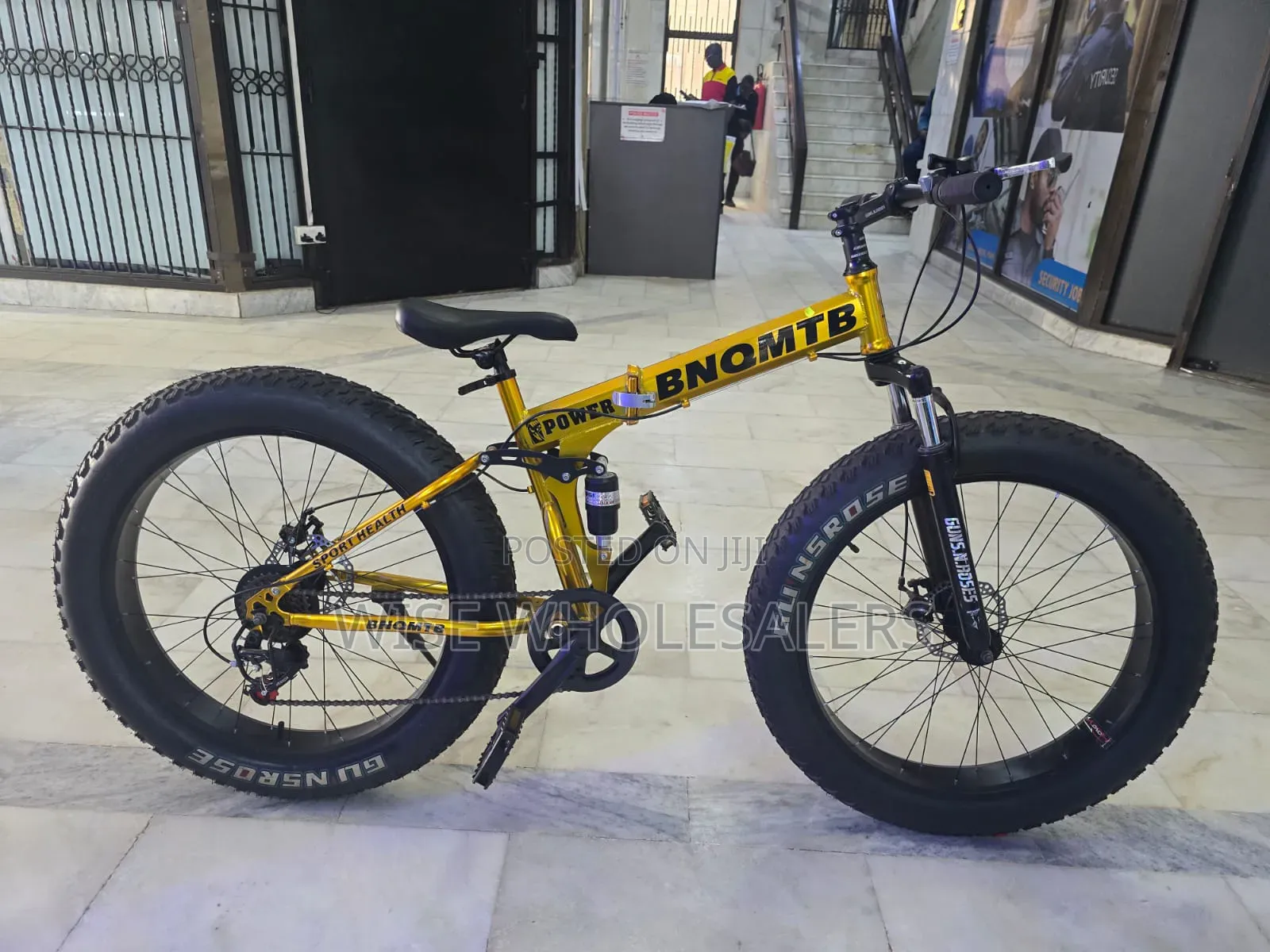 BNQMTB Foldable Fat Tire Mountain Bike (Size 26
