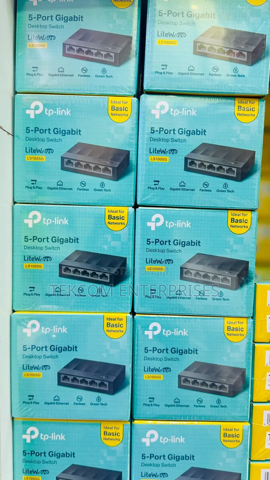 TP-Link -Port Gigabit Desktop Switch LS1005G