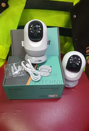 Wireless Indoor Camera With Rechargeable Battery
