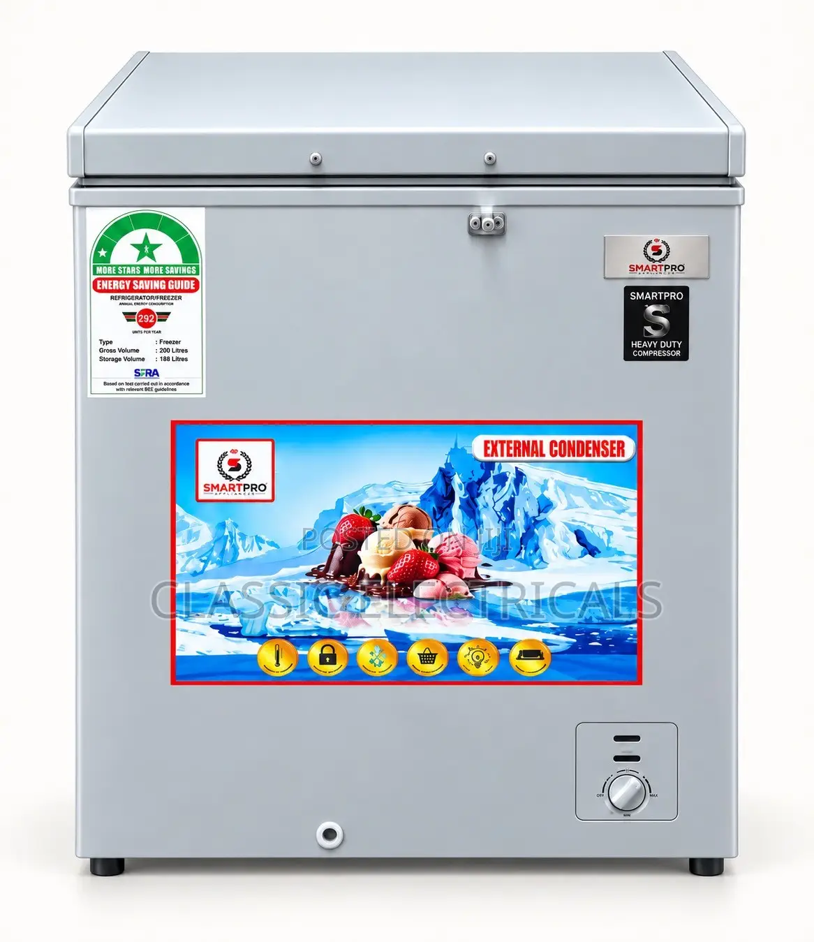 Smartpro 110l Chest Freezer at Ksh19600