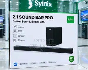 Syinix 2.1 Sound Bar Pro (Model SYN-Q120 / SYN-S600)