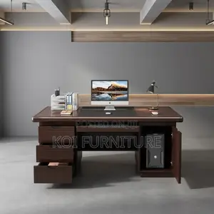 1200MM Mahogany Execuytive Table | Home Office Polished Desk