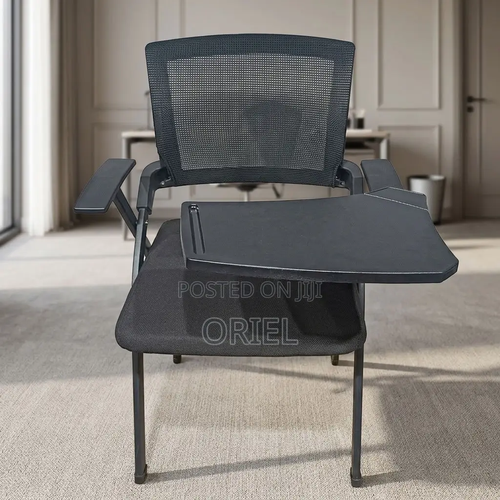 Office Chair : Classroom Study Seat With Attached Writing Pad