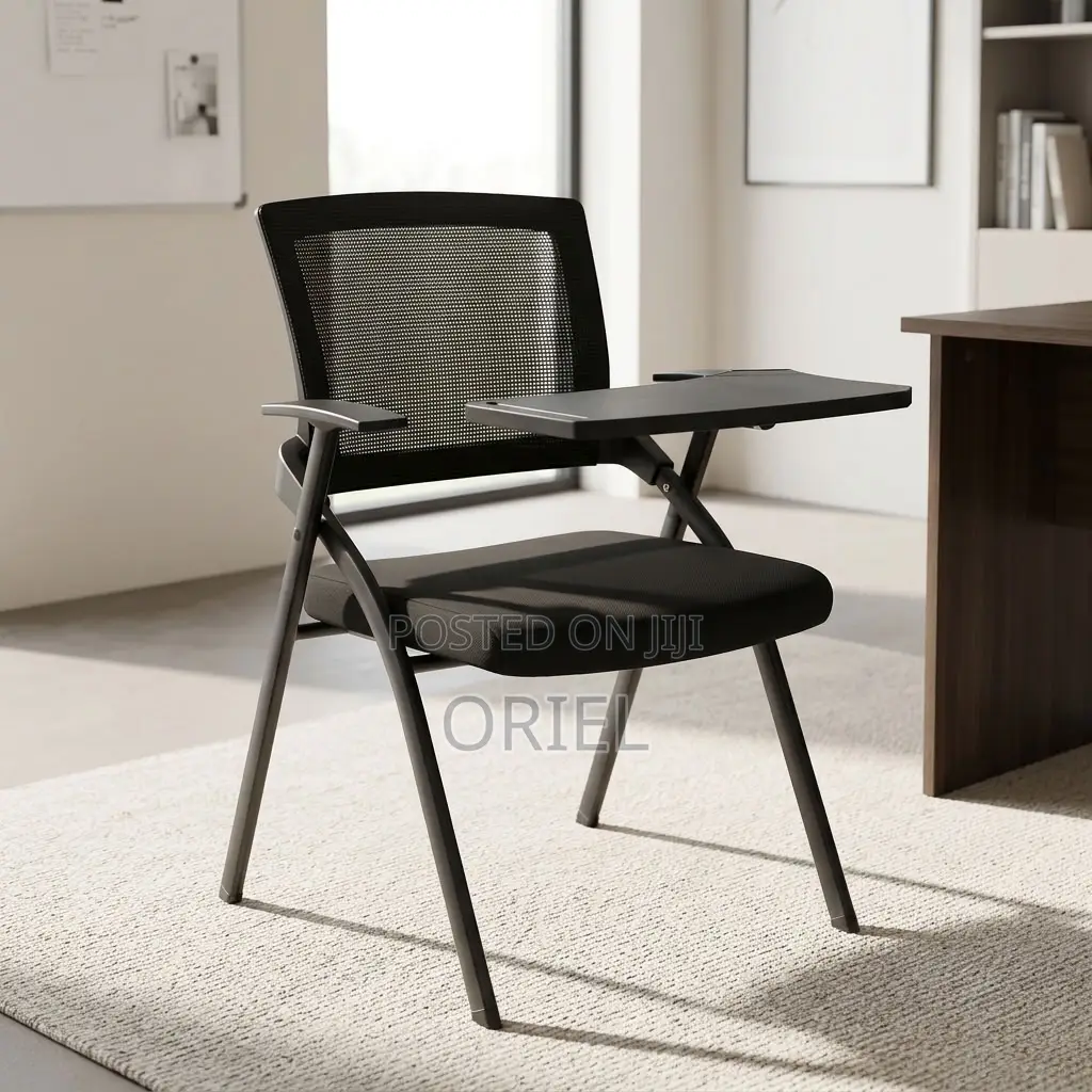 Office Chair : Classroom Study Seat With Attached Writing Pad