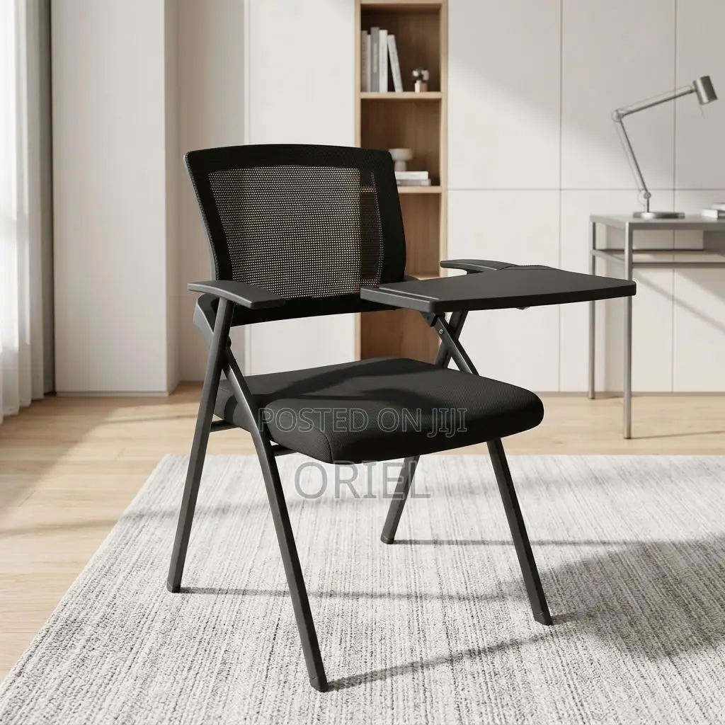 Office Chair : Classroom Study Seat With Attached Writing Pad