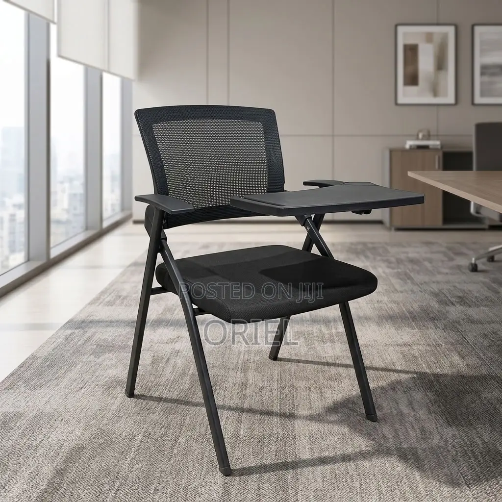 Office Chair : Classroom Study Seat With Attached Writing Pad