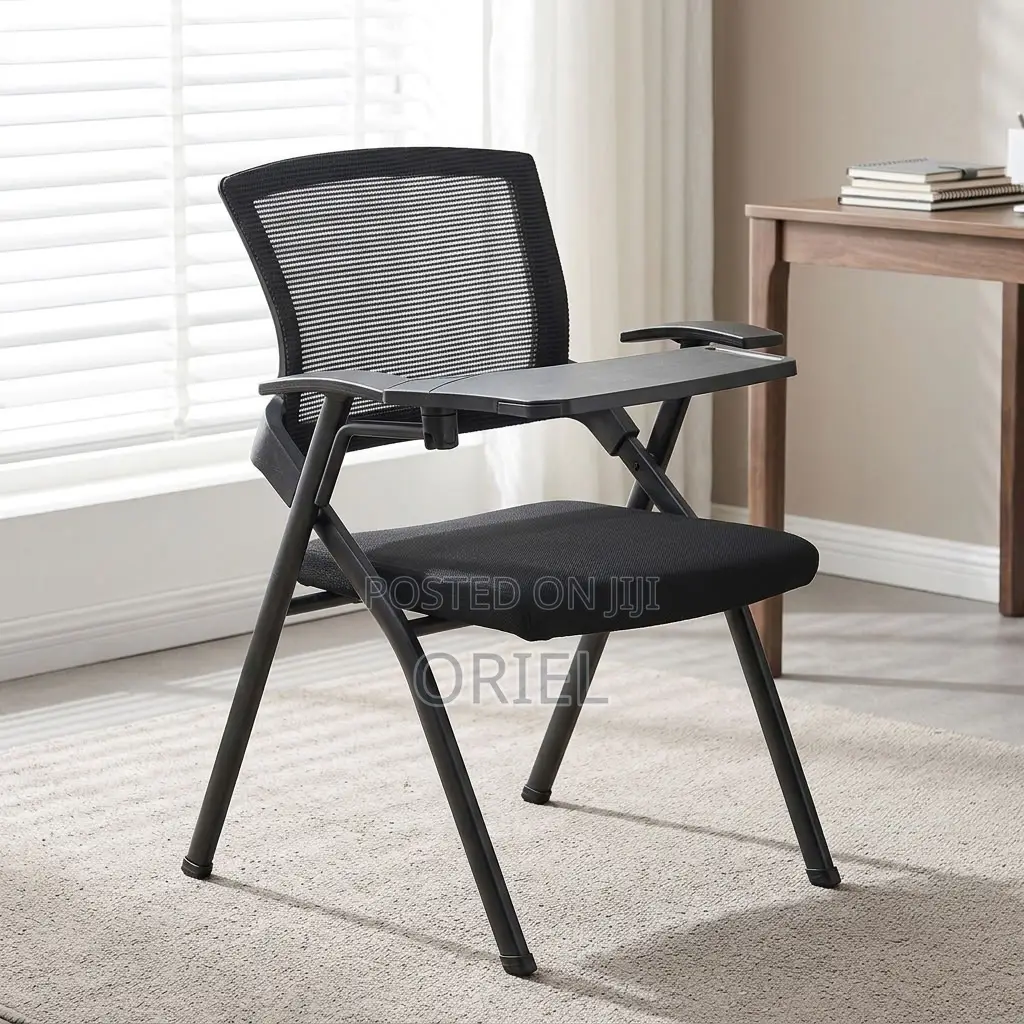 Office Chair : Classroom Study Seat With Attached Writing Pad