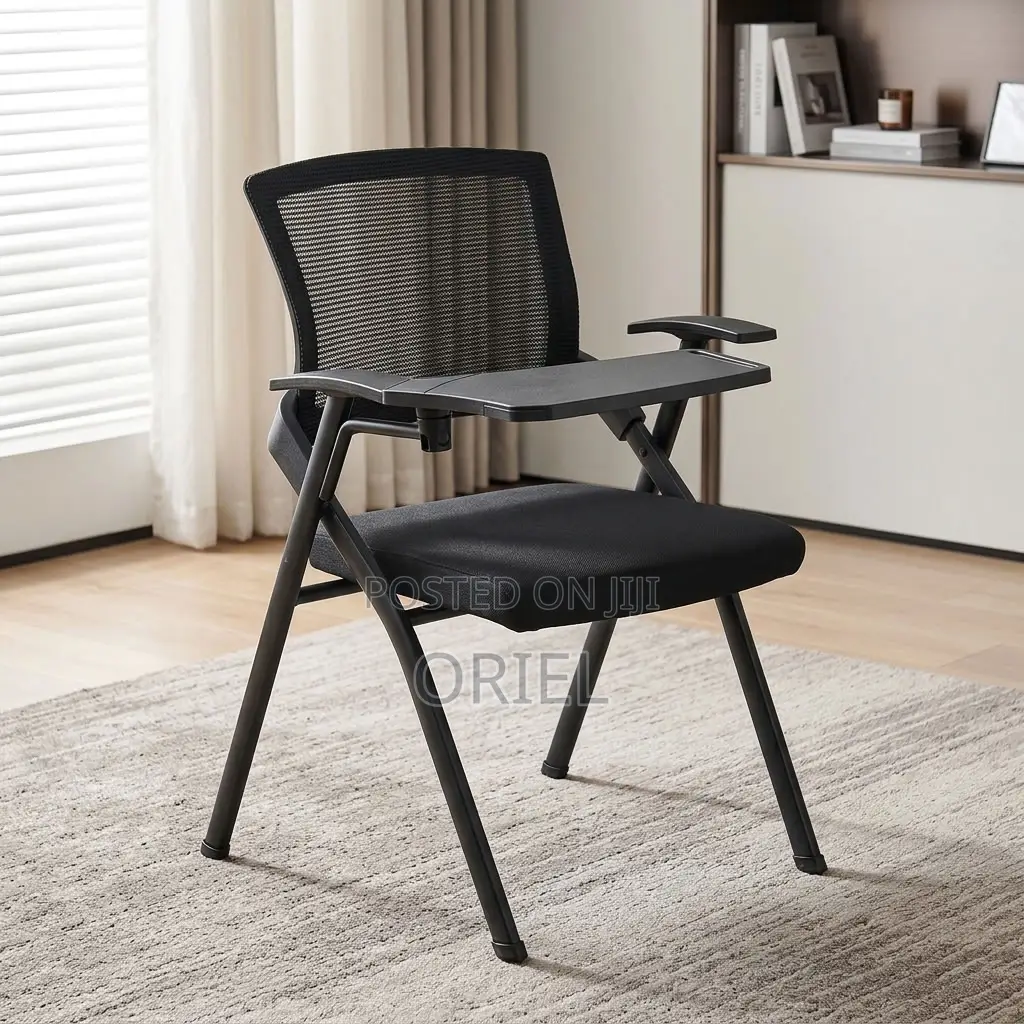 Office Chair : Classroom Study Seat With Attached Writing Pad