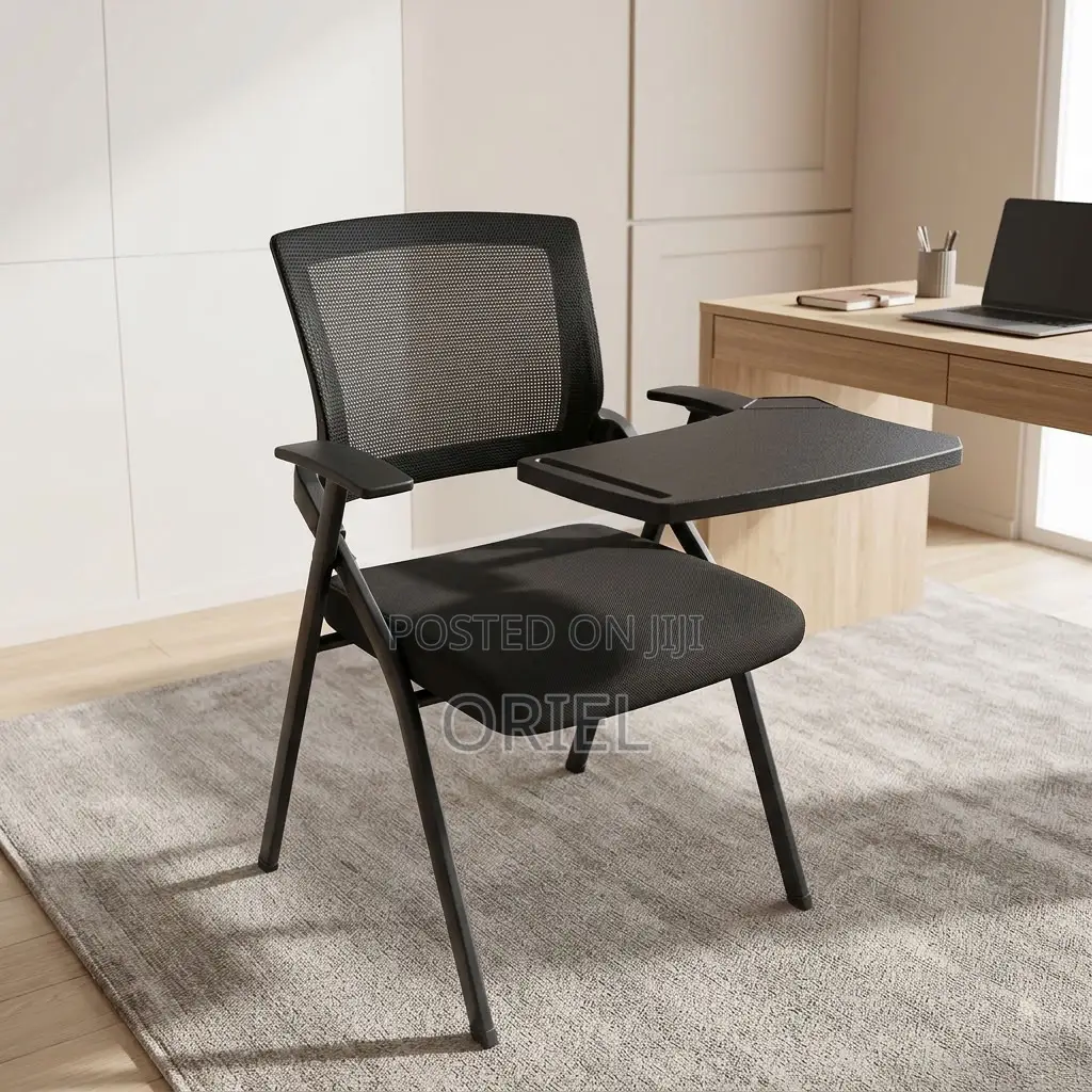 Office Chair : Classroom Study Seat With Attached Writing Pad