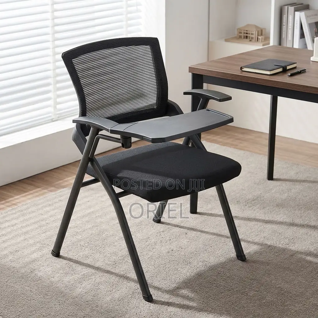 Office Chair : Classroom Study Seat With Attached Writing Pad