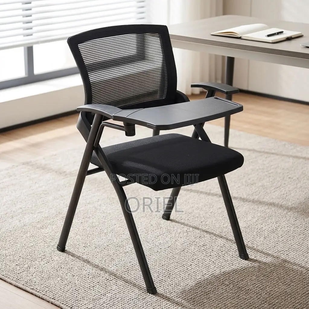 Office Chair : Classroom Study Seat With Attached Writing Pad