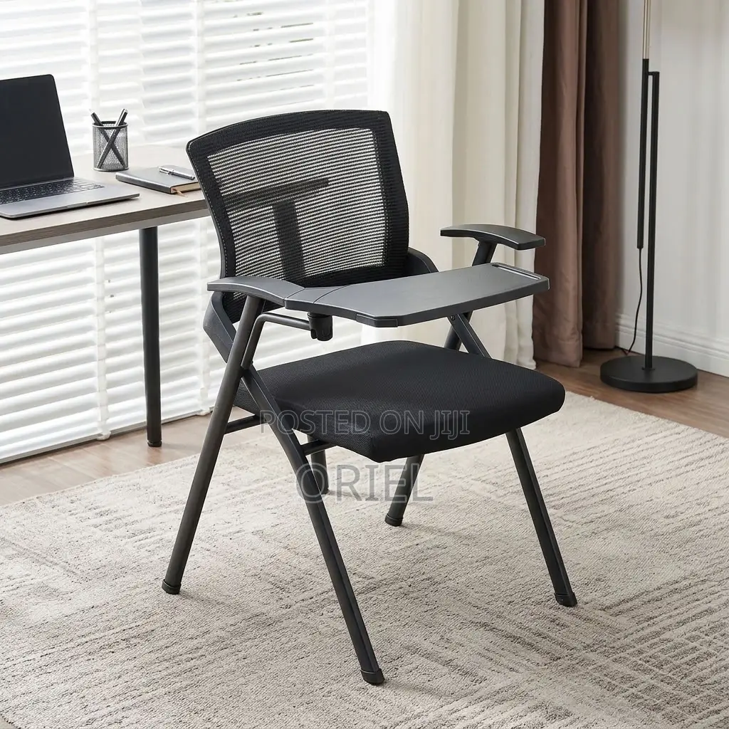 Office Chair : Classroom Study Seat With Attached Writing Pad