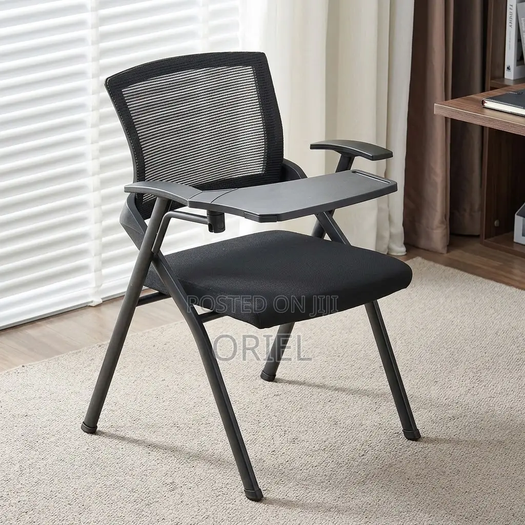 Office Chair : Classroom Study Seat With Attached Writing Pad