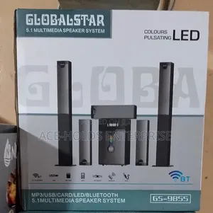 5.1ch Globalstar Multimedia System 
Woofer - GS-9855 Hometheater