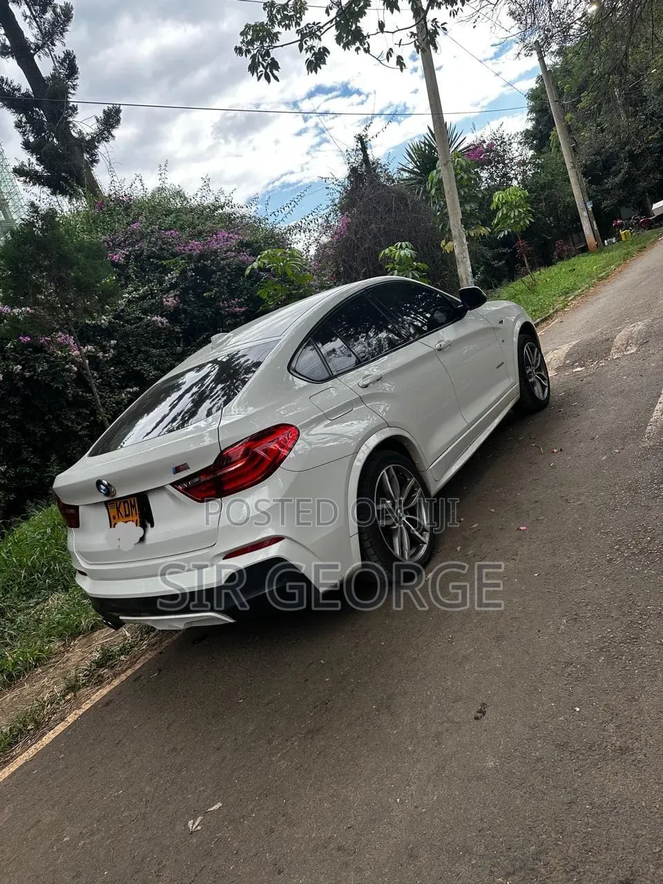 BMW X4 2016 White