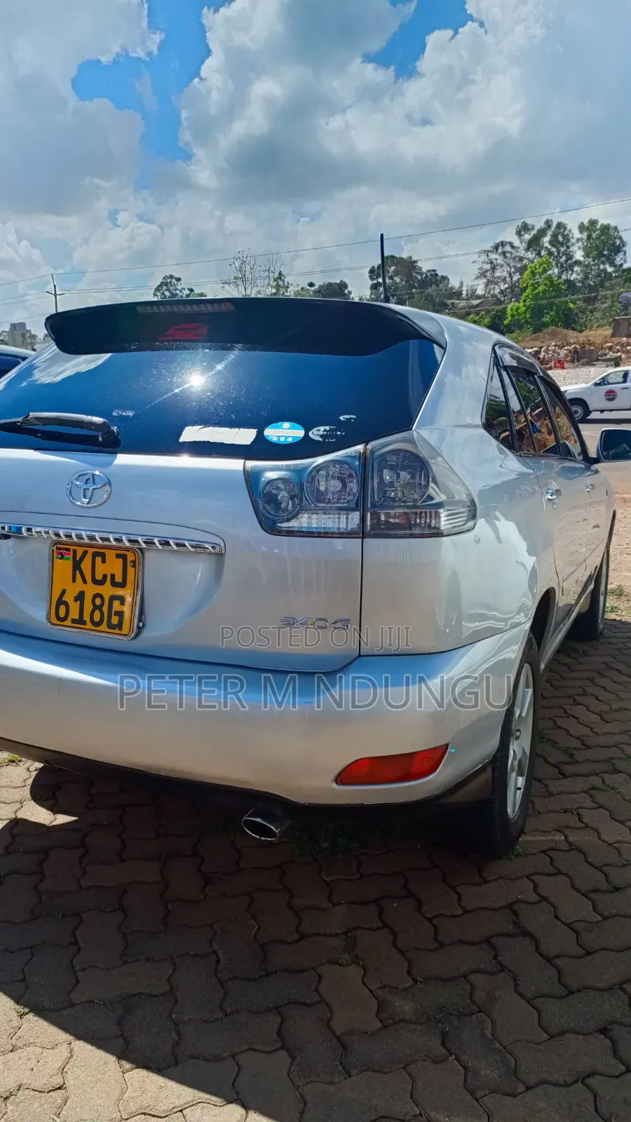 Toyota Harrier 2010 Silver