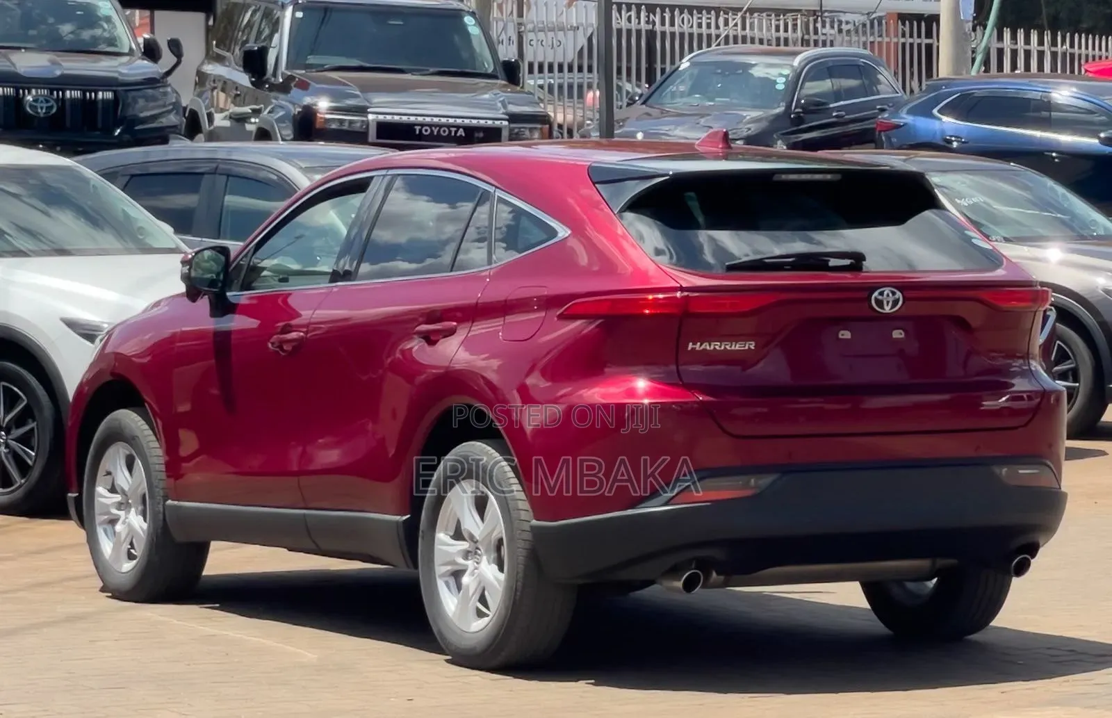 Toyota Harrier 2020 Maroon