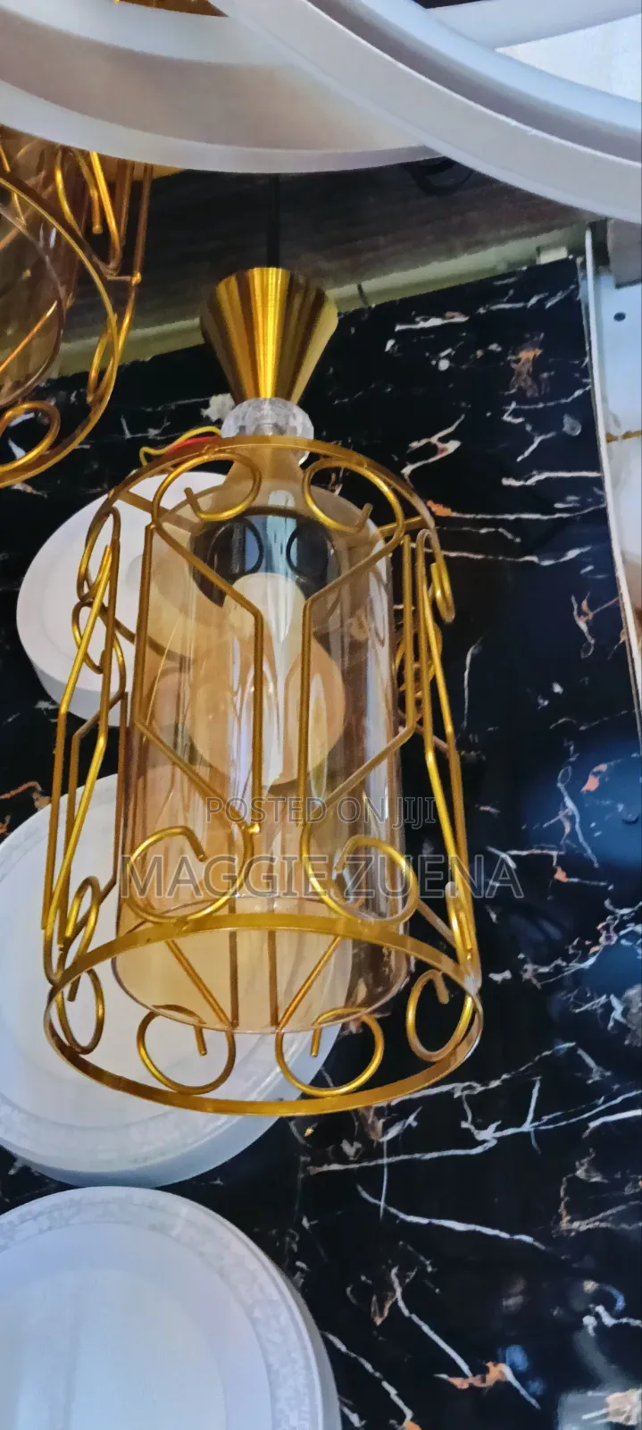 Gold Pendant Light