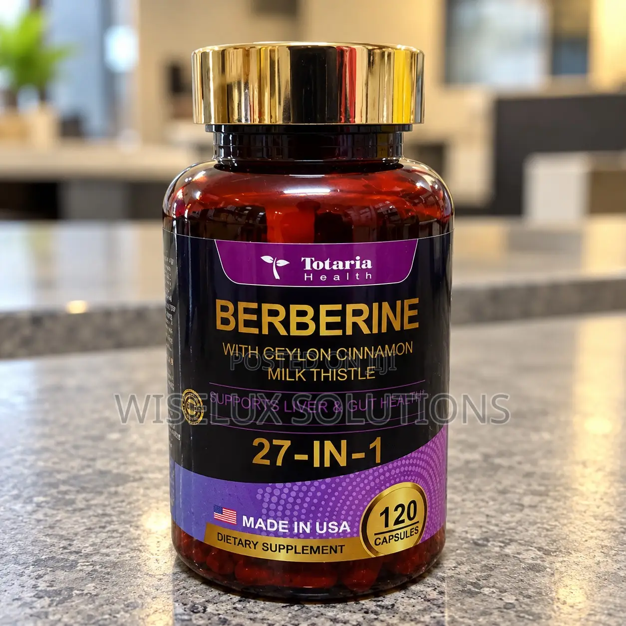 27-in-1 Berberine Caps– Blood Sugar & Metabolic Support