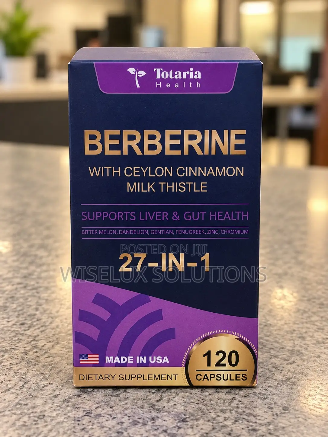 27-in-1 Berberine Caps– Blood Sugar & Metabolic Support