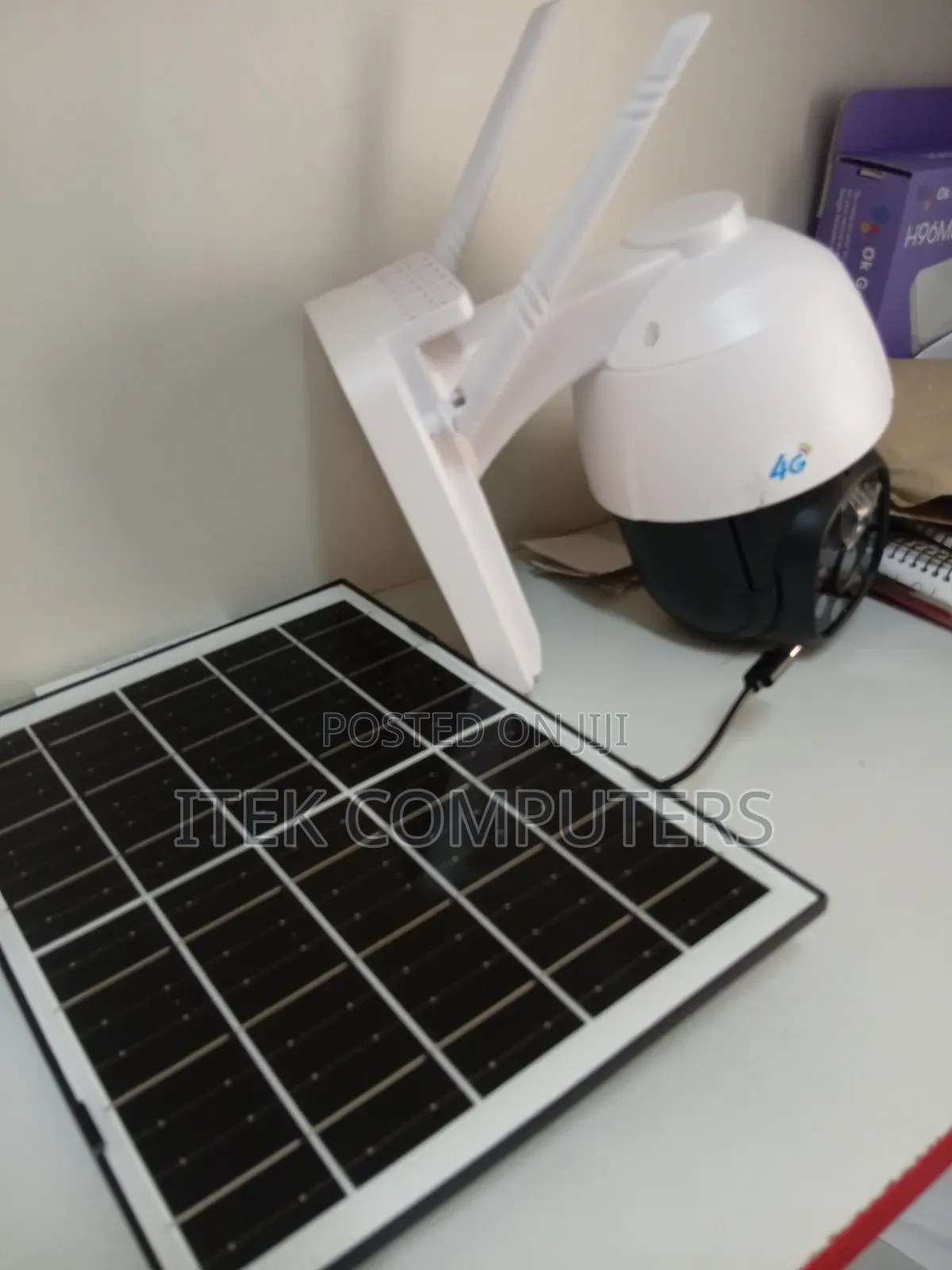 Solar-Powered 4G CCTV for Construction Sites and Equipment Storage