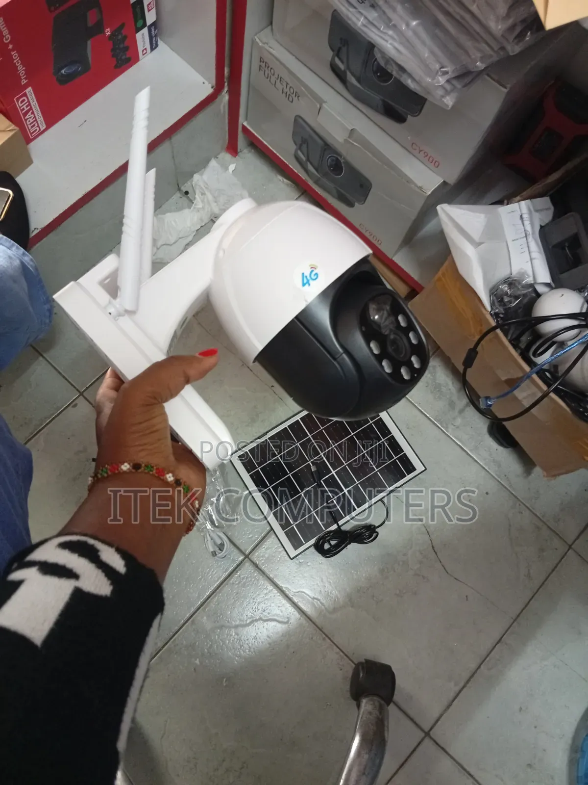 Solar Powered 4G CCTV Camera for Homes Without WiFi Access