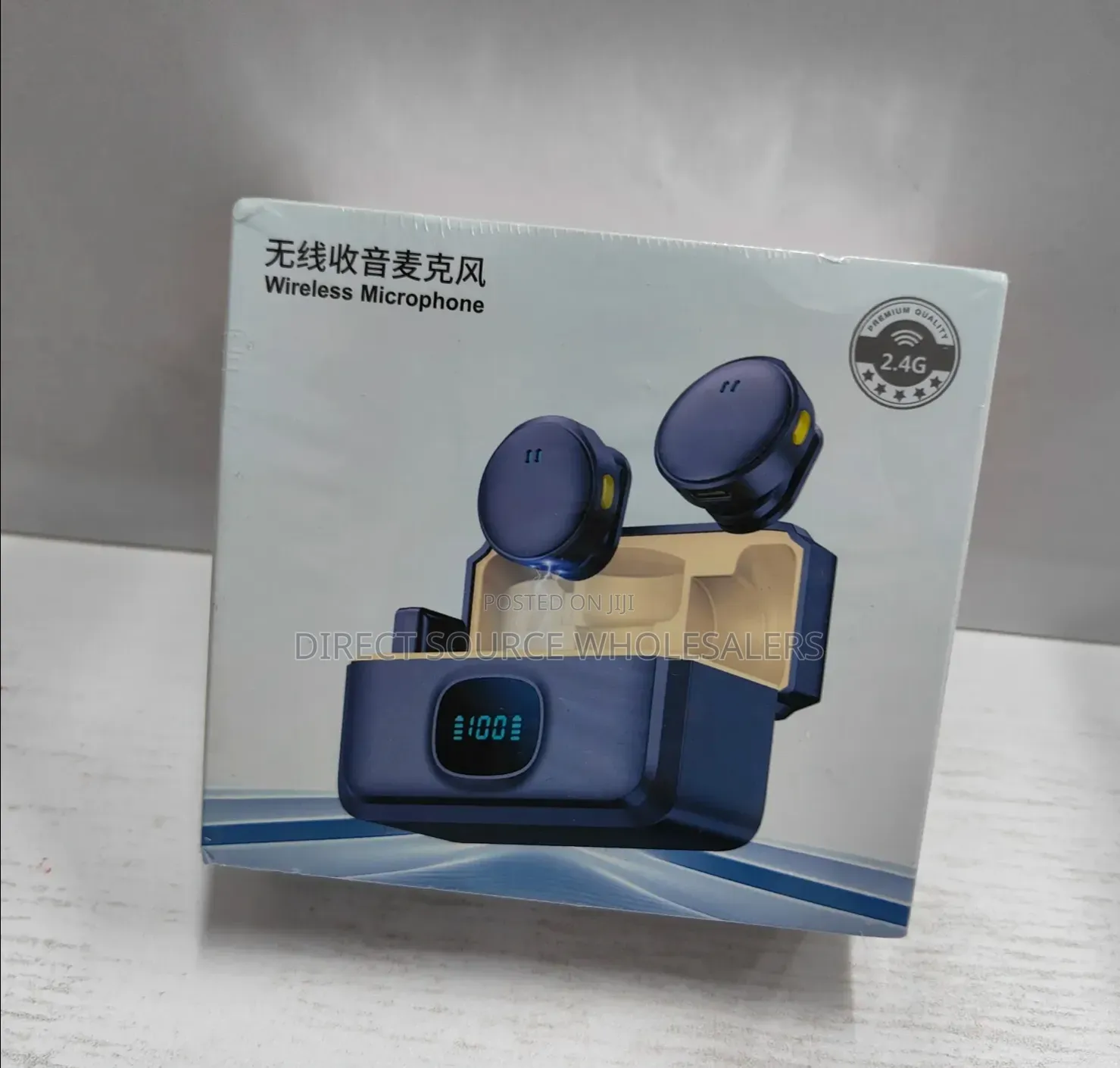 K08 Wireless Lavalier Microphone for TikTok and YouTube