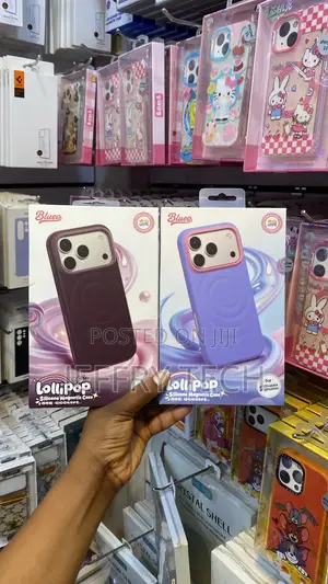 Blueo Lollipop Silicone Case for iPhone 17 Pro Max / 18 Pro Max.