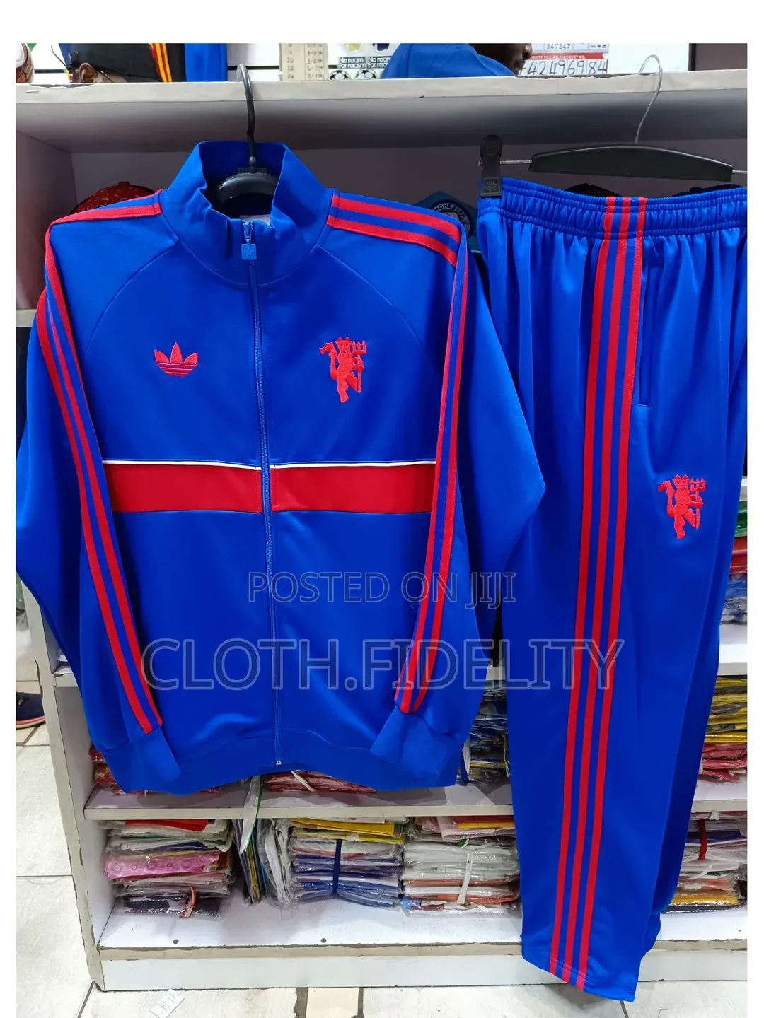 Manchester United ( Blue) Tracksuits.