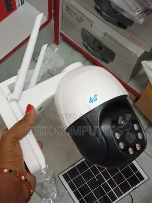 Wireless Solar 4G CCTV Camera for Construction Site Monitoring