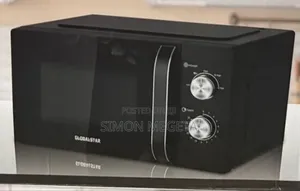 20 Litres Silver Globalstar Manual Microwave With Handles