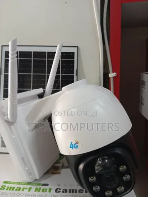 V380 Smart Solar 4G Camera for Shops and Business Premises