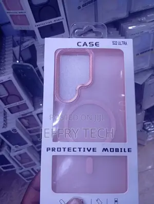 Pinkmagnetic Protective Phone Case for the Samsung Galaxy S22 Ultra