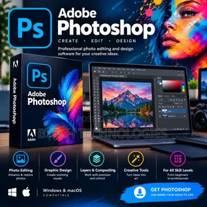 Adobe Photoshop Software Installation for PC & Mac